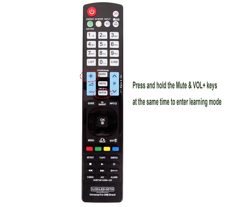 AULCMEET AKB72914265 AGF76692608 Remote Control Replacement Compatible with LG LED LCD OLED UHD HDTV 3D 4K Smart TVs AKB72914003 AKB72914240 AKB72915239 AKB72914207 AKB69680403 AKB72915238 - Image 2